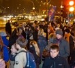 Gorąca pizza Domino?s na przystanku
