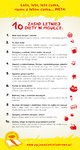 Infografika "10 zasad letniej diety w pigułce"