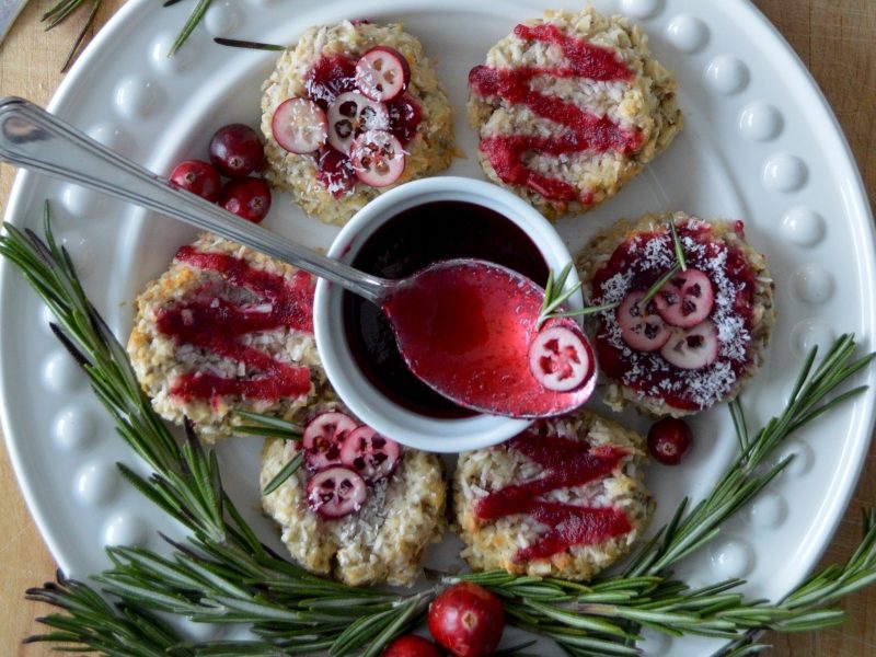 Aromatyczne domowe krążki żurawinowo – bananowe.